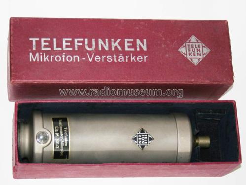 Kondensator-Mikrofon Ela M301/2; Telefunken (ID = 985695) Microfono/PU