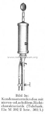 Kondensator-Mikrofon Ela-M302/2; Telefunken (ID = 361244) Microphone/PU