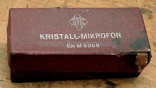 Kristallmikrofon Ela M0300; Telefunken (ID = 1213266) Microphone/PU