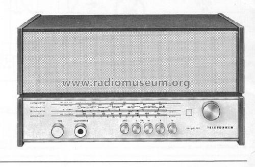 Largo 101; Telefunken (ID = 132141) Radio