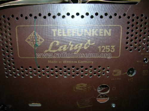 Largo 1253; Telefunken (ID = 769495) Radio