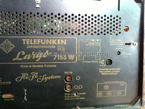 Largo 7153W; Telefunken (ID = 1811852) Radio