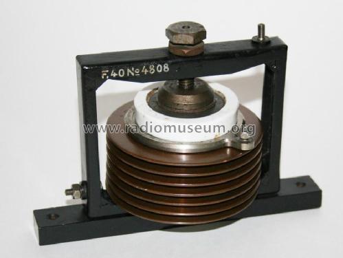 Löschfunkenstrecke F40; Telefunken (ID = 1999783) Radio part