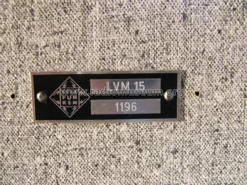 LVM15; Telefunken (ID = 1791112) Ampl/Mixer