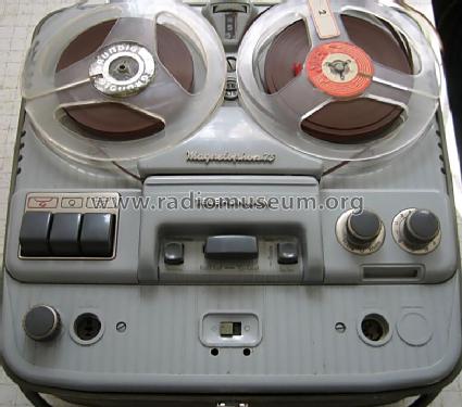 Magnetophon 75K-15 de Luxe; Telefunken (ID = 461321) R-Player