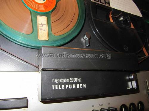 Magnetophon 2000 HiFi; Telefunken (ID = 963544) Ton-Bild