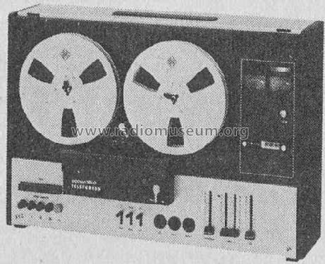 Magnetophon 2000A HiFi; Telefunken (ID = 440929) R-Player
