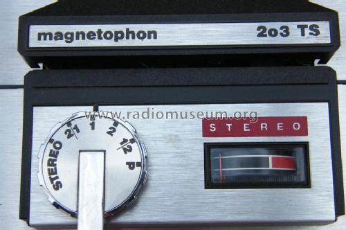 Magnetophon 203TS M 203TS; Telefunken (ID = 858917) Reg-Riprod