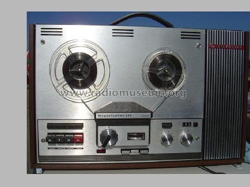 Magnetophon 212 automatic M-212; Telefunken (ID = 507955) R-Player