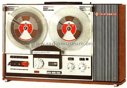 Magnetophon 212 automatic M-212; Telefunken (ID = 1563075) R-Player