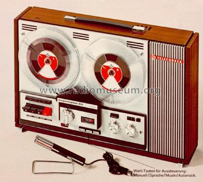 Magnetophon 212 automatic M-212; Telefunken (ID = 2087302) R-Player
