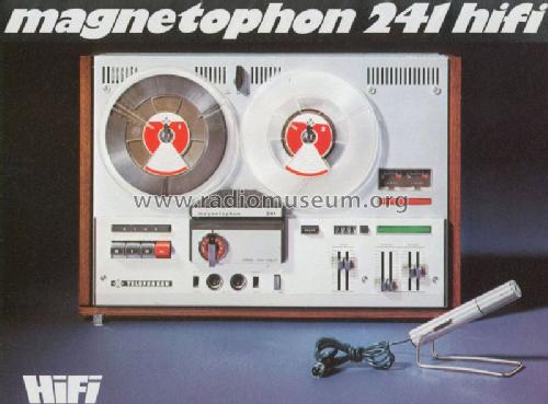 Magnetophon 241 hifi; Telefunken (ID = 753909) Ton-Bild