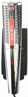 Dynamisches Mikrofon TD33 E-Nr.: 348 000 128; Telefunken (ID = 1764866) Microphone/PU