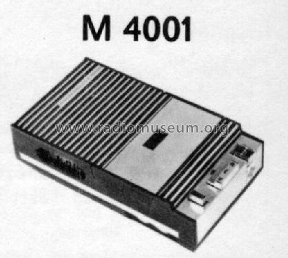 Magnetophon 4001 M 4001; Telefunken (ID = 107052) R-Player