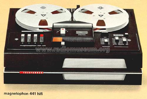 magnetophon 441 hifi; Telefunken (ID = 391097) R-Player
