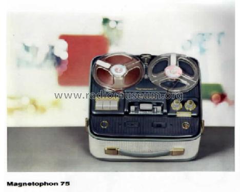 Magnetophon 75K-15; Telefunken (ID = 1075473) R-Player