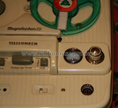 Magnetophon 75K; Telefunken (ID = 993372) R-Player