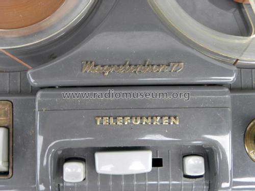 Magnetophon 75K-15 de Luxe; Telefunken (ID = 2033217) R-Player