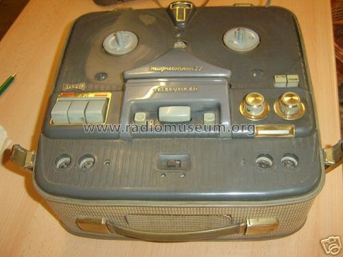 Magnetophon 77K Stereo; Telefunken (ID = 357621) R-Player