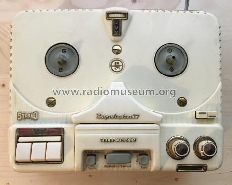 Magnetophon 77T Stereo; Telefunken (ID = 2182867) Ton-Bild
