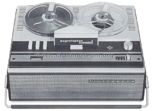 Magnetophon automatic II ; Telefunken (ID = 758207) R-Player