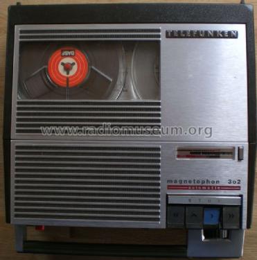 Magnetophon Automatic 302A; Telefunken (ID = 1192607) R-Player