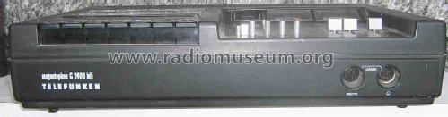 Magnetophon C 2400 HiFi; Telefunken (ID = 1213179) R-Player