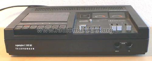 Magnetophon C 2400 HiFi; Telefunken (ID = 199281) Sonido-V