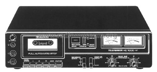 magnetophon HC1000 hifi; Telefunken (ID = 674207) R-Player
