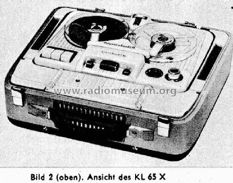Magnetophon KL65KX; Telefunken (ID = 2178666) R-Player
