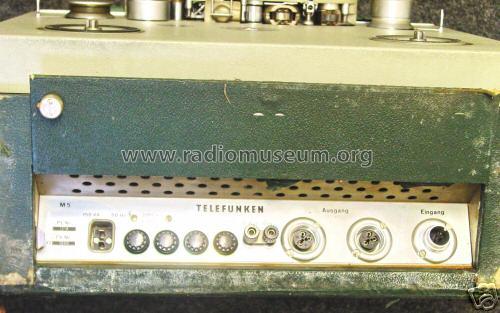 Magnetophon M5C; Telefunken (ID = 364741) Ton-Bild