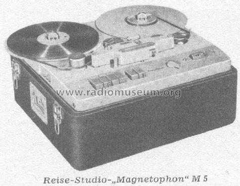 Magnetophon M5C; Telefunken (ID = 373289) R-Player