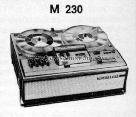 Magnetophon 230 M-230; Telefunken (ID = 106973) Sonido-V