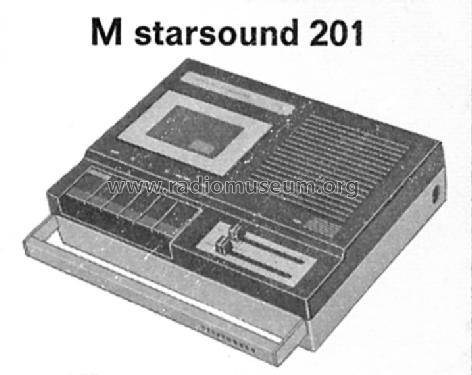 magnetophon starsound 201; Telefunken (ID = 116596) R-Player