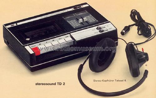 Magnetophon Stereosound TD2; Telefunken (ID = 758097) R-Player