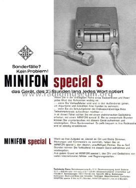 Minifon special L; Telefunken (ID = 2103289) R-Player