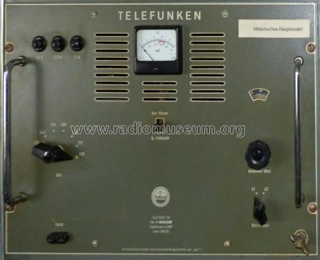 Mittelwellen-Telegrafiesender S519; Telefunken (ID = 1932510) Commercial Tr