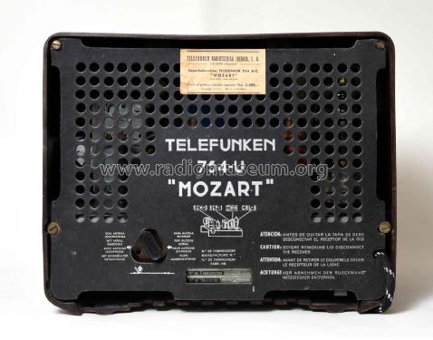 Mozart 754AC; Telefunken (ID = 2520816) Radio