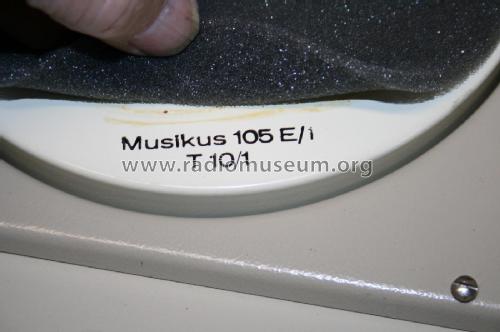 Musikus 105E/1; Telefunken (ID = 1959602) Reg-Riprod