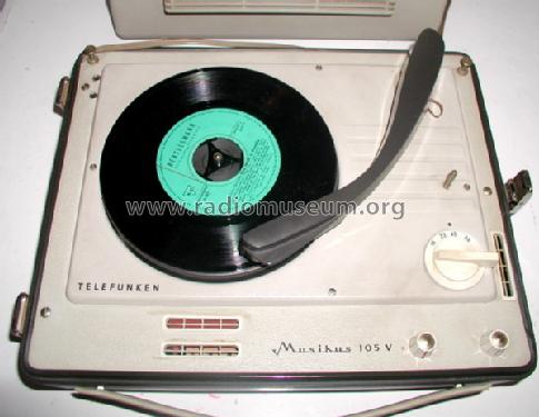 Musikus 105V; Telefunken (ID = 441229) R-Player