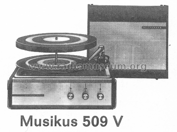 Musikus 509V; Telefunken (ID = 93726) R-Player