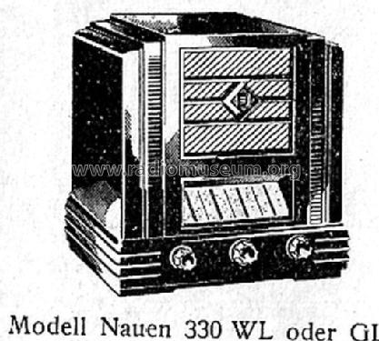 Nauen 330GLK ; Telefunken (ID = 1508453) Radio