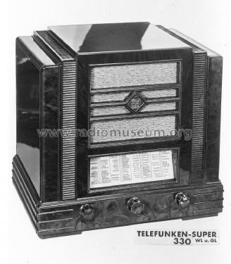 Nauen 330WL ; Telefunken (ID = 1767956) Radio