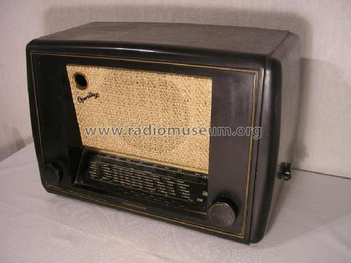 Operette 50W UKW; Telefunken (ID = 1127497) Radio