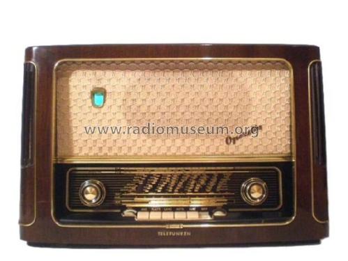 Operette 6; Telefunken (ID = 1257661) Radio