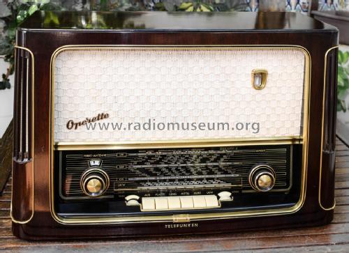 Operette 7; Telefunken (ID = 2678769) Radio