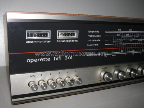 Operette HiFi 301; Telefunken (ID = 822197) Radio