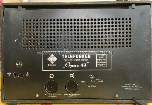 Opus 49 9M65WLK; Telefunken (ID = 2419258) Radio