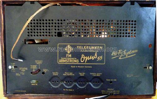 Opus 55 HiFi-System; Telefunken (ID = 852869) Radio