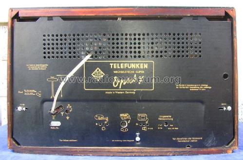 Opus 7; Telefunken (ID = 328733) Radio